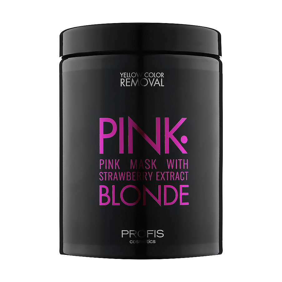 Живильна маска для волосся Profis Cosmetic Pink Blonde Mask With Strawberry Extract, 1 л